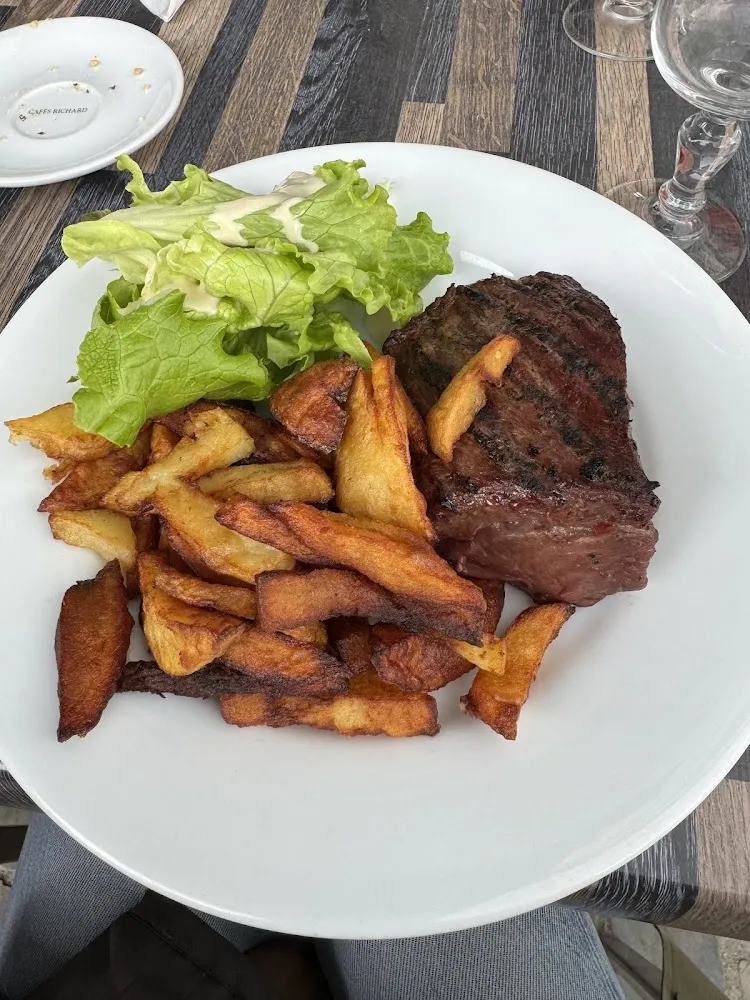 Entrecote Et Frites Maison