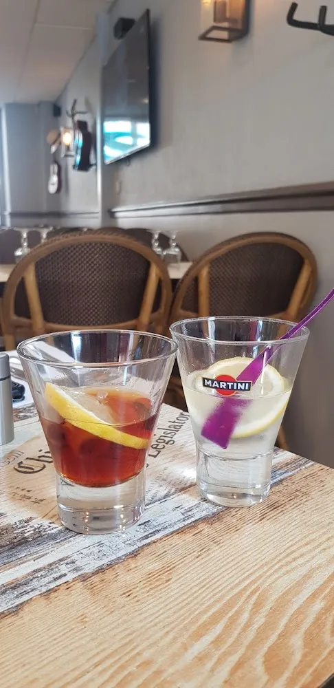 Martini Rouge Et Blanc